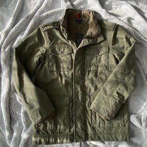 NWT TOMMY HILFIGER Boy's Utility Jacket Sz M 12-14